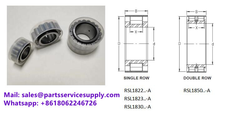 RSL182204-A (Size:20x41.47x18mm) Cylindrical Roller Bearing Without Outer Ring
