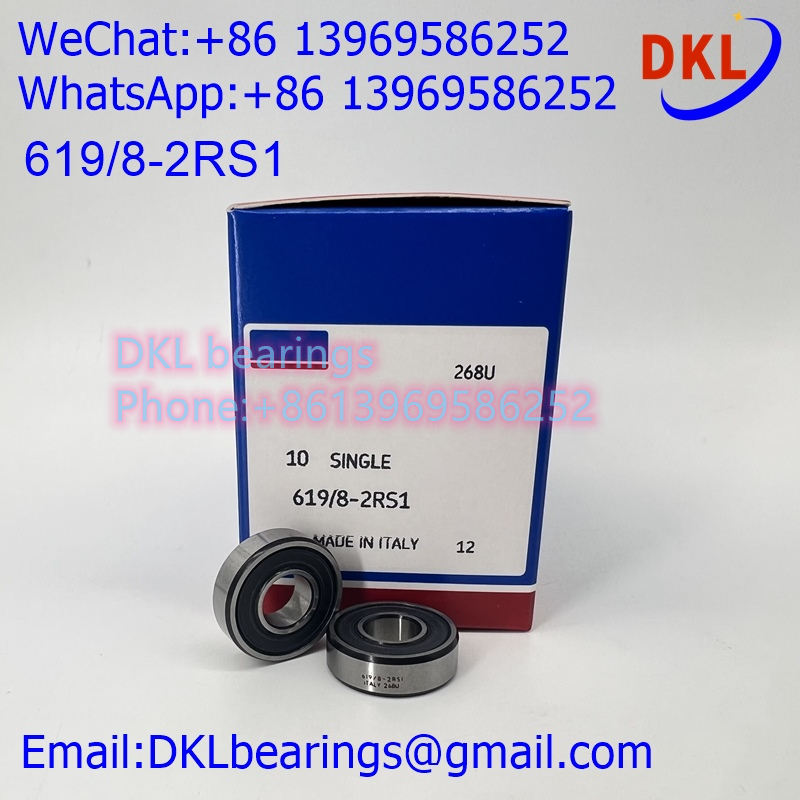 619/8-2RS1 Deep Groove Ball Bearing (High quality) size 8*19*6 mm