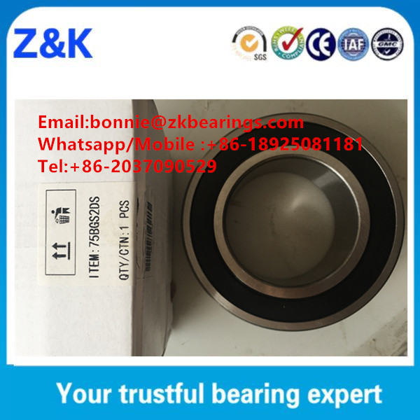 75BGS2DS Deep Groove Ball Bearing For Air Condition Compressor