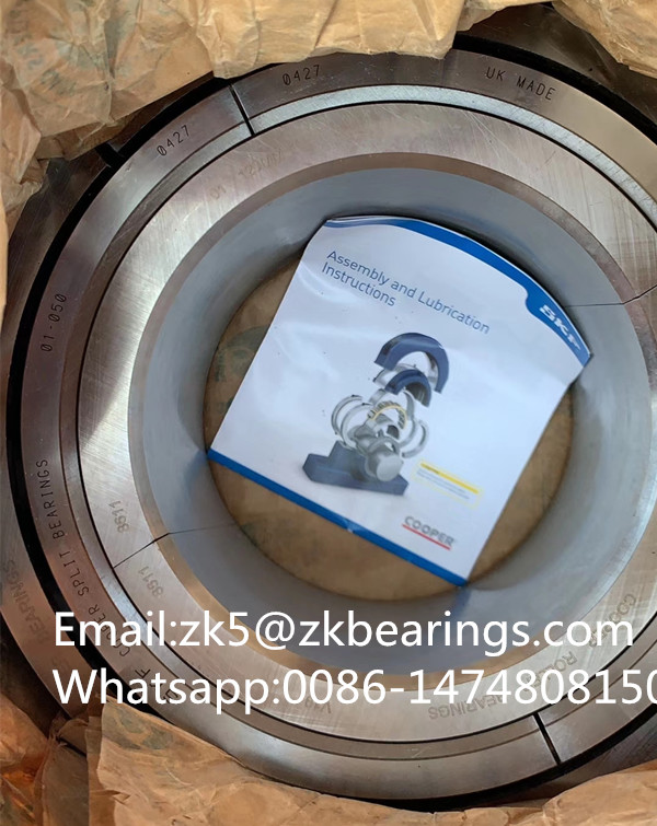 COOPER 01EB120MGR Split cylindrical roller bearing with brass cage GR type