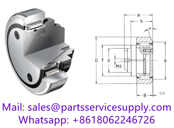 PR2.054 (Size:30x64.8x34.5mm) Combined Bearing