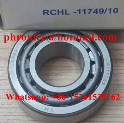 LM11749/LM11710 Tapered Roller Bearing 17.462x39.878x14.605mm