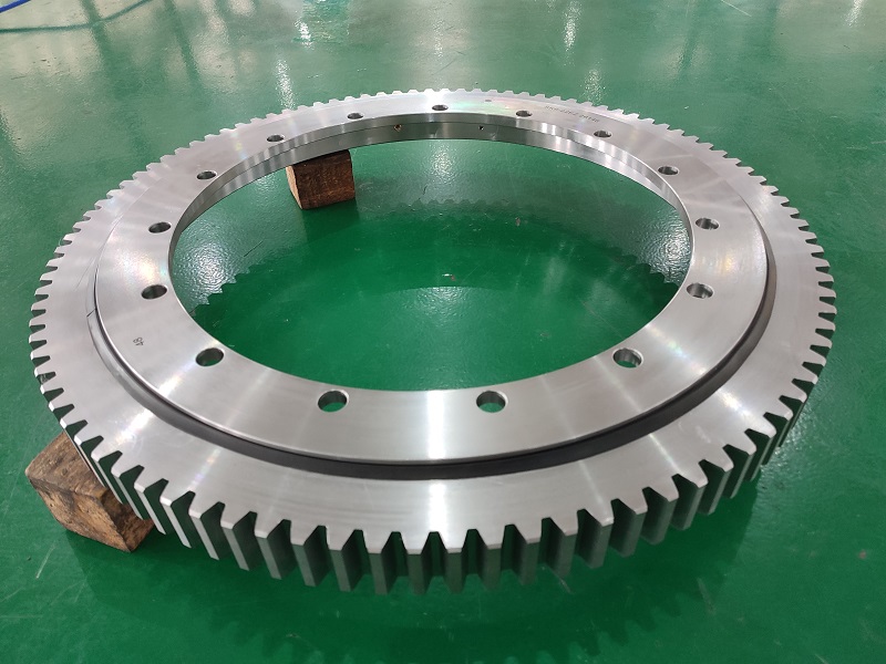 Precision slewing ring bearing RKS.21 0741 840X634X56 MM with external gear for  Ladle Turrets