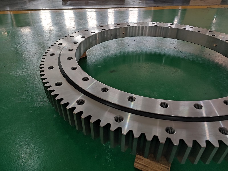 VSA 200744 N 838.1*674*56mm Four-point contact ball Slewing Bearing With External Gear Teeth