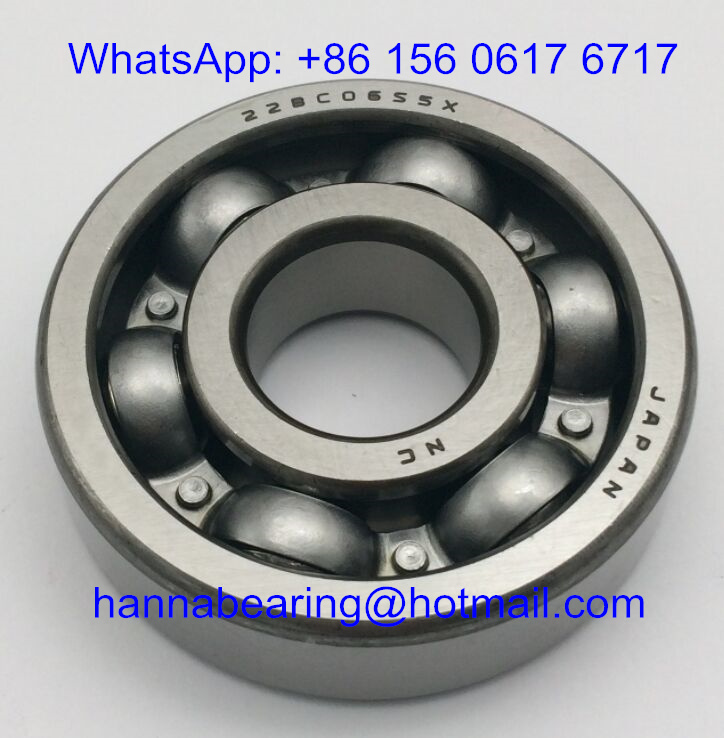 228C0655X Auto Bearings / Deep Groove Ball Bearing 22x62x17mm