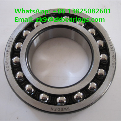 1310 ETN9 Double Row Self-aligning ball bearing 50x110x27 mm