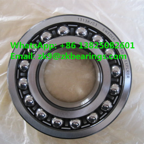 1313 K Double Row Self-aligning ball bearing 65x140x33 mm