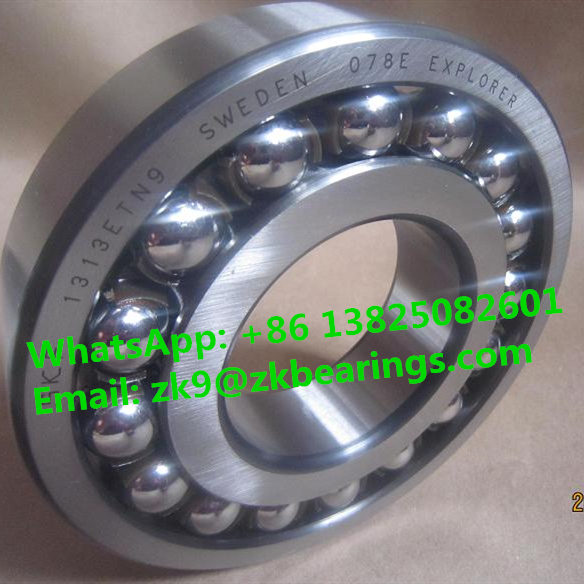 1313 ETN9 Double Row Self-aligning ball bearing 65x140x33 mm