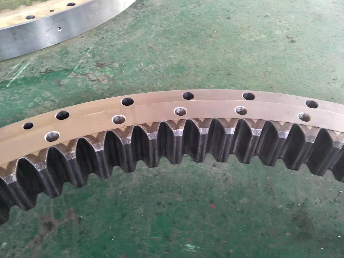crossed roller slewing bearing XSI 140544 N 614*444*56 MM for Deck Cranes
