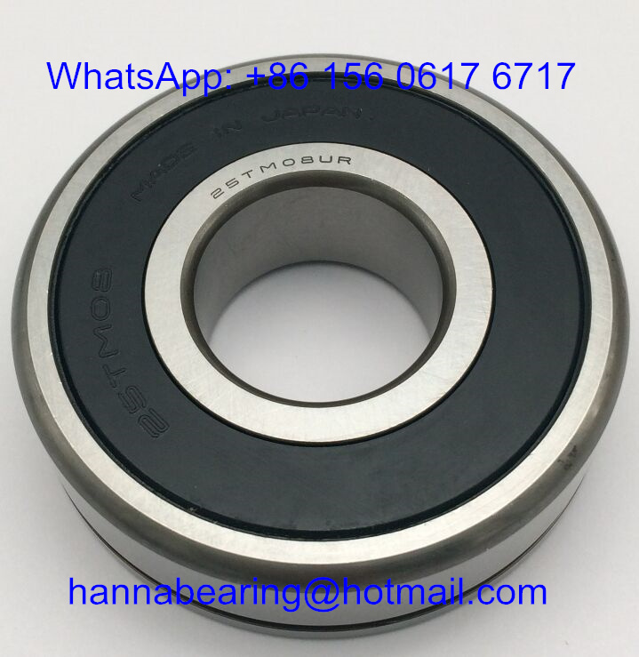 25TM08ANX1C3 Auto Bearings / Deep Groove Ball Bearing 25*62*17.5mm