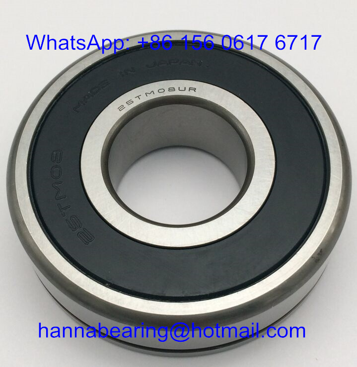 25TM08ANX1C3 Auto Bearings / Deep Groove Ball Bearing 25*62*17.5mm