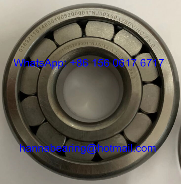 01692115148001905200001 Truck Bearing / Cylindrical Roller Bearing 30x80x26mm