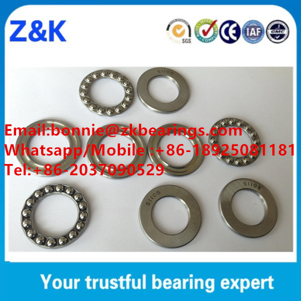 51105 Deep Groove Thrust Ball Bearing with Spherical Housing Washe