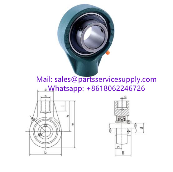UCHA210 Shaft Dia50mm (BearingUC210 + HousingHA210) Normal Duty