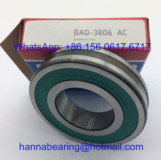 BAQ3806AC Four Point Contact Ball Bearing / Auto Bearings 40x80x18mm