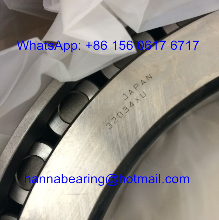 32034XU Auto Bearings / 32034X Tapered Roller Bearing 170x260x57mm