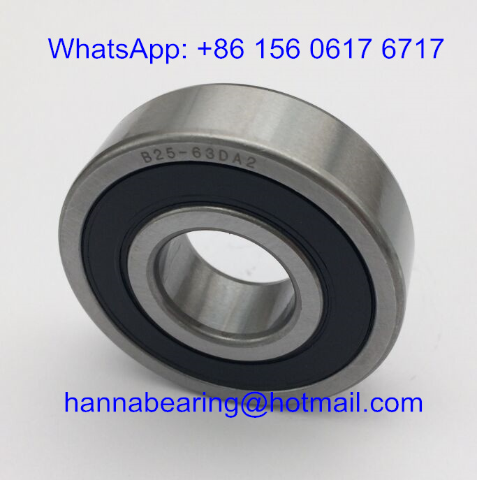 B25-63 / B25-63DDA2 Deep Groove Ball Bearings for Automotive 25*63*18mm