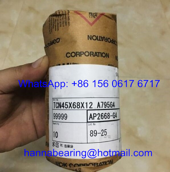 TCN45X68X12 High Pressure Oil Pump Framework Oil Seal 45x68x12mm