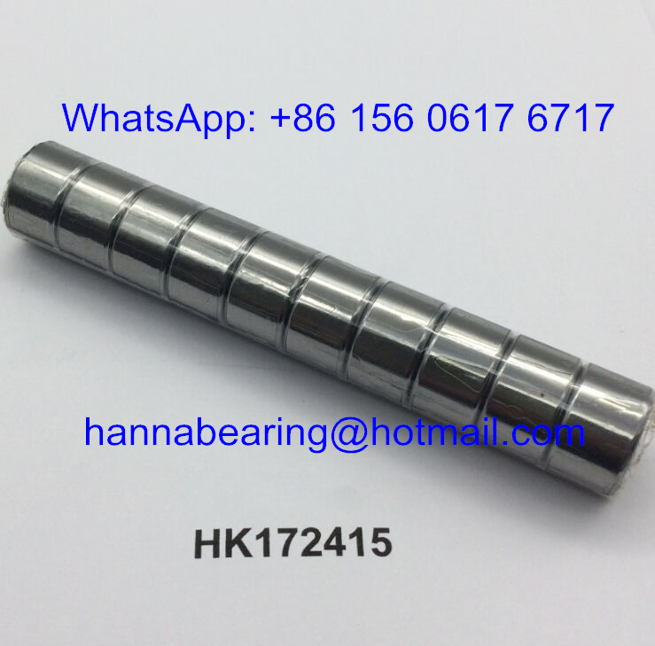 HK172415 / HK17X24X15 Single Row Needle Roller Bearing 17x24x15mm
