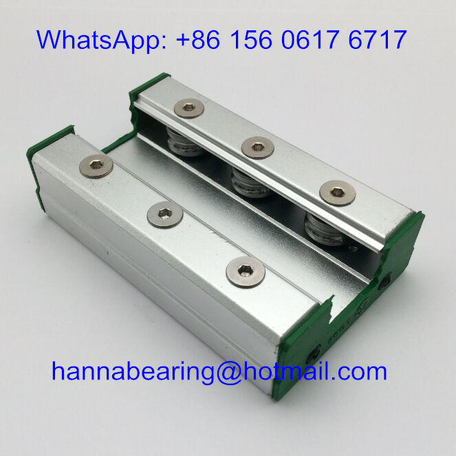 LGB12-100L Double Axis Guide Carriage / Roller Linear Slider 100x82x35mm