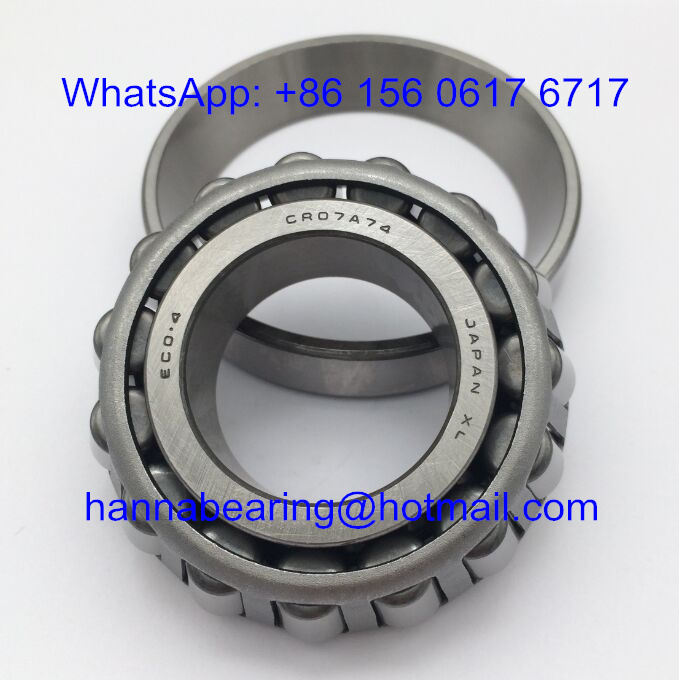 CRO7A74 Cars Gearbox Bearing / Tapered Roller Bearing 32.59*72.33*21.25mm