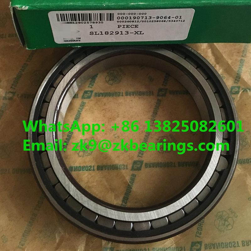 SL182913-XL Full Complement Cylindrical Roller Bearing 65x90x16 mm