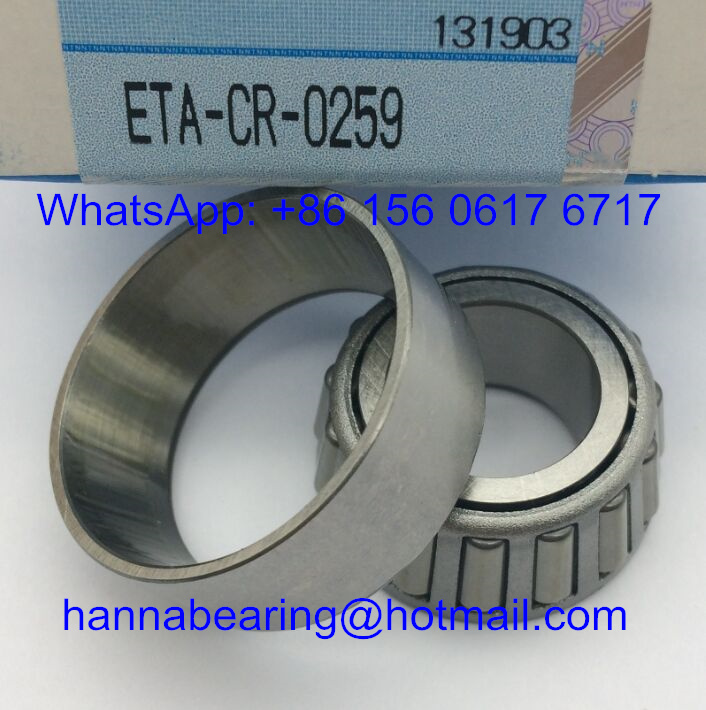 CR0259 Japan Auto Bearings / Tapered Roller Bearing 15*30*13mm