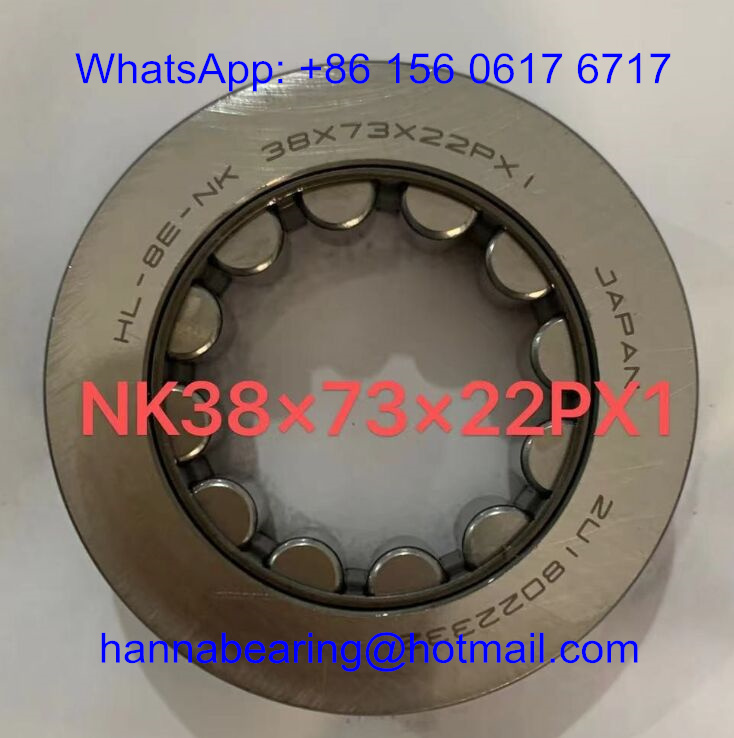 HL-8E-NK38X73X22PX1 Japan Auto Bearings / Deep Groove Ball Bearing 38x73x22mm