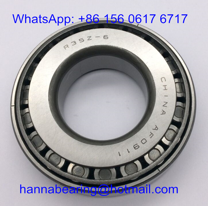 R35Z-6 Auto Gearbox Bearings / Tapered Roller Bearing 35x73x19.5mm