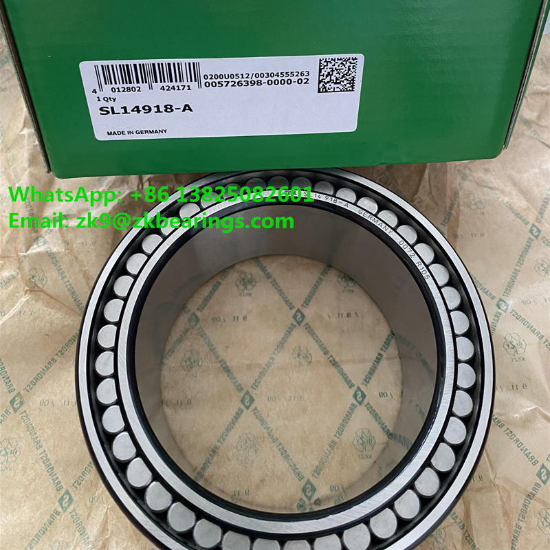 SL14918-A Full Complement Cylindrical Roller Bearing 90x125x52 mm