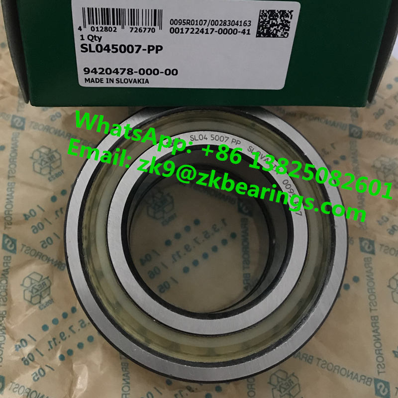 SL045007-D-PP Full Complement Cylindrical Roller Bearing 35x62x36 mm
