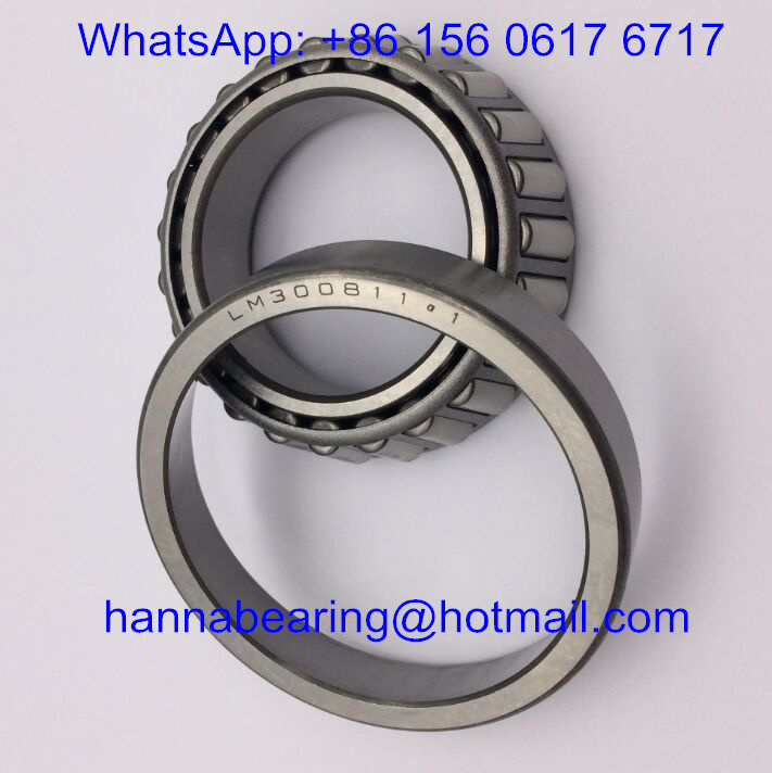 LM300849a1/LM300811a1 Steel Cage Taper Roller Bearing 40.98x67.97x18mm