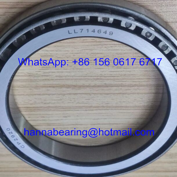 LL714649/LL714610 Auto Bearings / Tapered Roller Bearing 76.2x105.57x13.495mm
