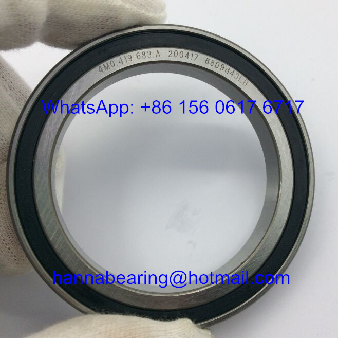 6809d43LB Auto Bearings / Thin Section Ball Bearing 43x58x8mm