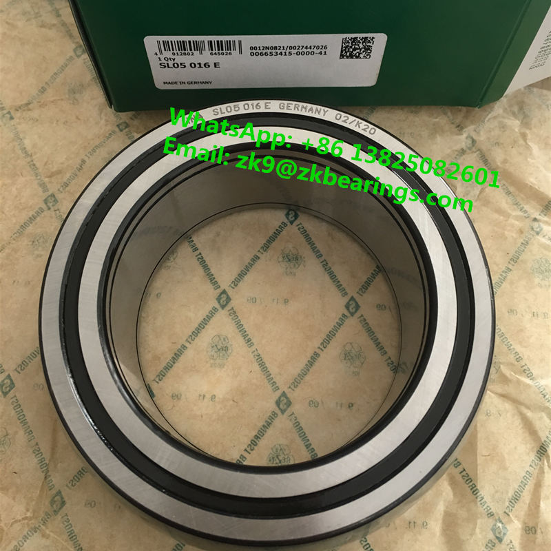 SL05016E Full Complement Cylindrical Roller Bearing 80x120x45 mm