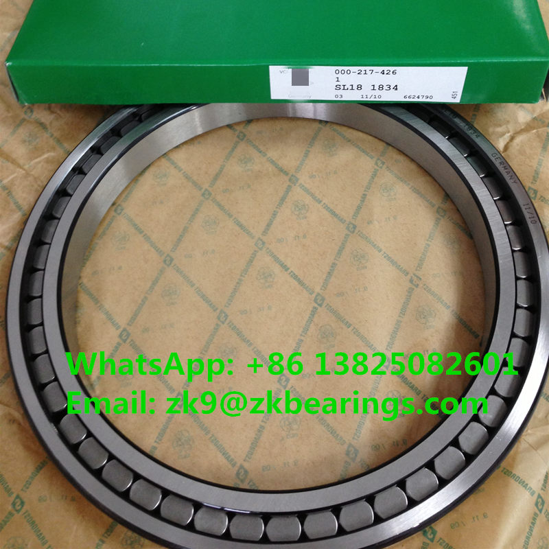 SL181834 Full Complement Cylindrical Roller Bearing 170x215x22 mm