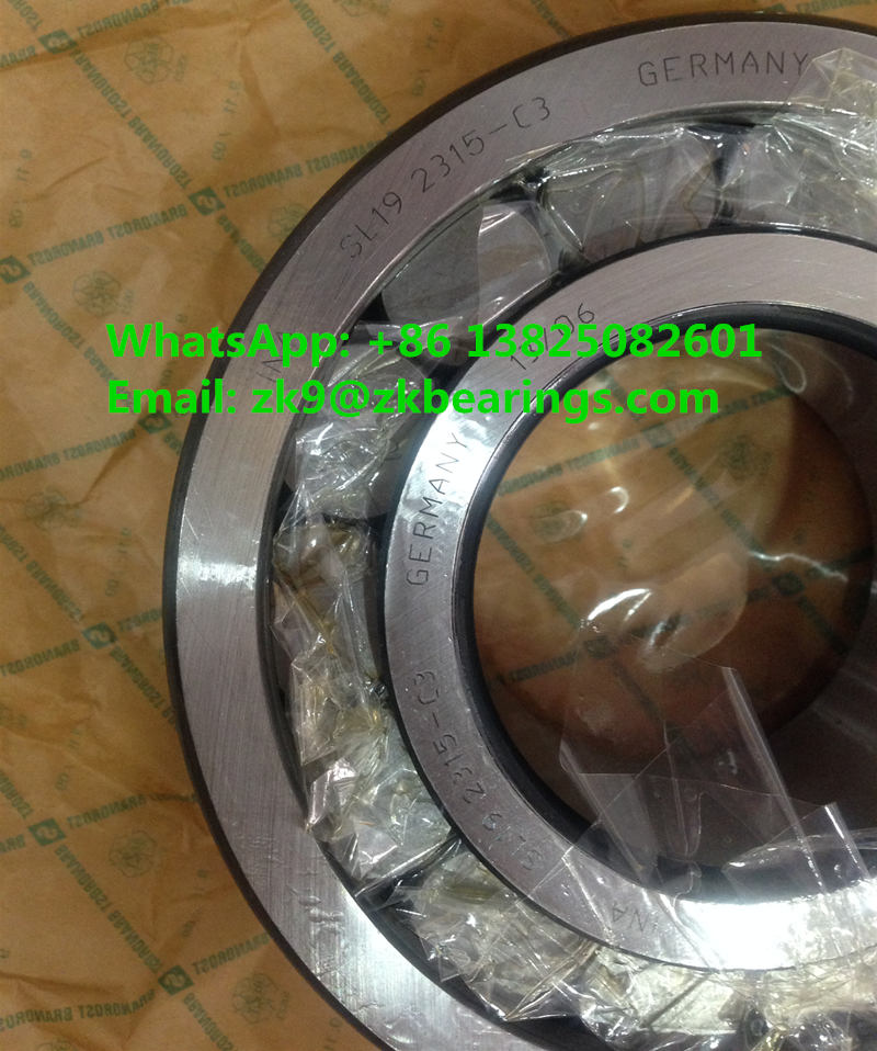 SL192315-C3 Full Complement Cylindrical Roller Bearing 75x160x55 mm