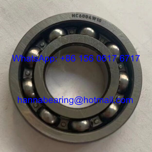 NC6004W10 Auto Steering Bearing / Deep Groove Ball Bearing 20x42x10mm