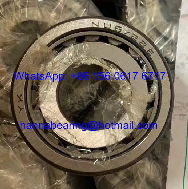 NU6/22E Automobile Bearings / Cylindrical Roller Bearing 22x52x20mm