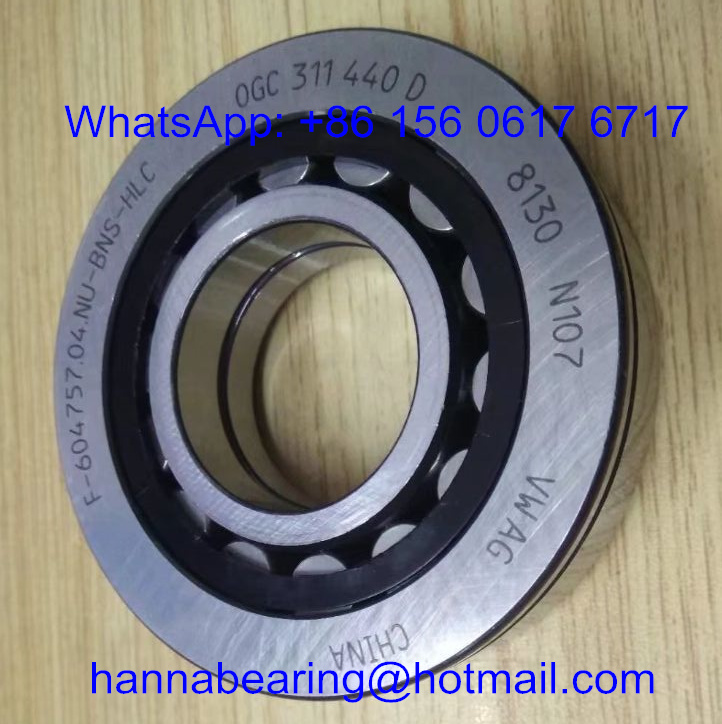 OGC311440D Cylindrical Roller Bearing / Automobile Bearings 31*72*28mm