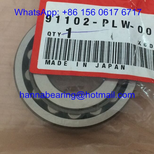 91102-PLW-003 Auto Gearbox Bearing / Needle Roller Bearing 25x52.2x15.5mm