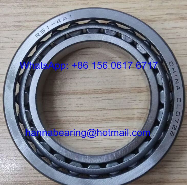 R51-4A1 / R51-4A1a Automobile Tapered Roller Bearing 51x81x23mm