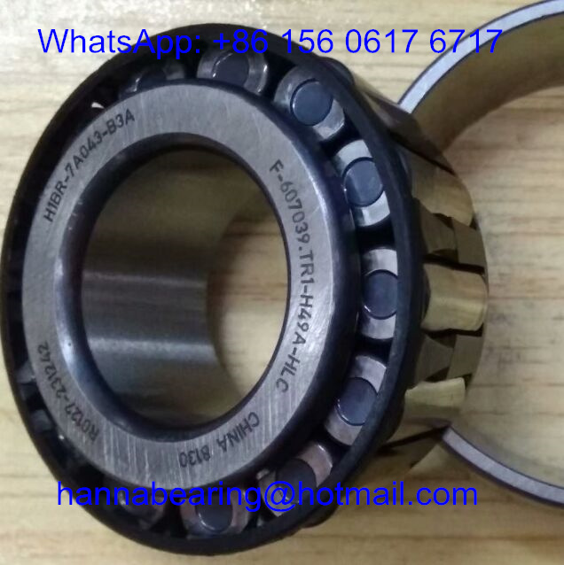 F-607039 Automobile Bearings / Tapered Roller Bearing 25*53.5*21mm