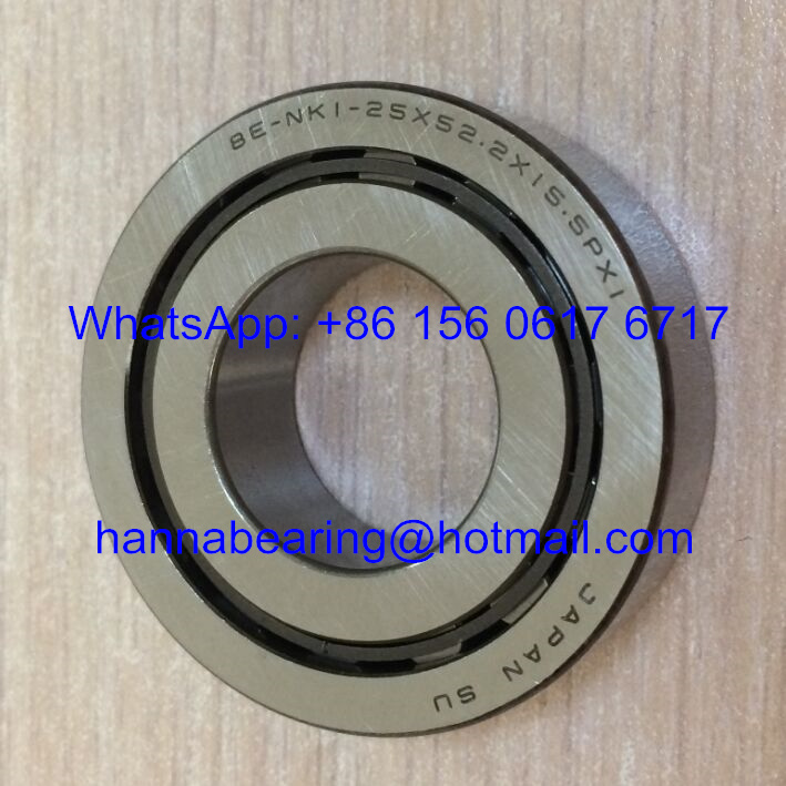 NK1-25X52.2X15.5PX1 Auto Gearbox Bearing / Needle Roller Bearing 25x52.2x15.5mm