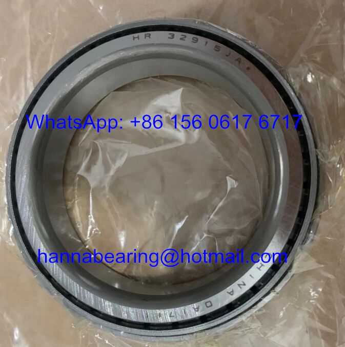HR32915JAa Steel Cage Tapered Roller Bearing 75*105*20mm