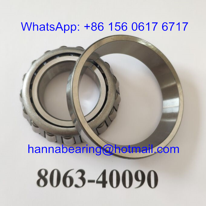 8063-40090 Auto Bearings / Tapered Roller Bearing 40x80x19.5mm
