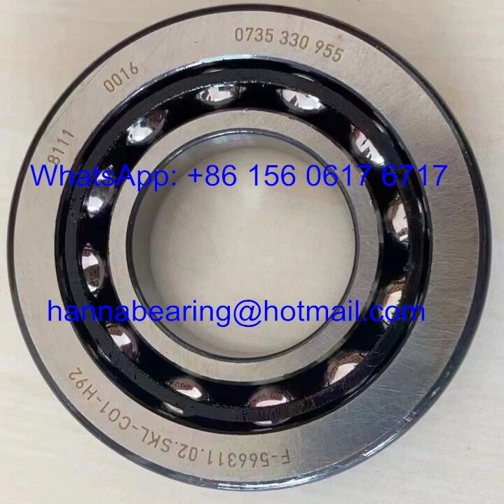 0735330955 Auto Differential Bearing / 0735 330 955 Angular Contact Ball Bearing 30.1x64.2x14.9mm 
