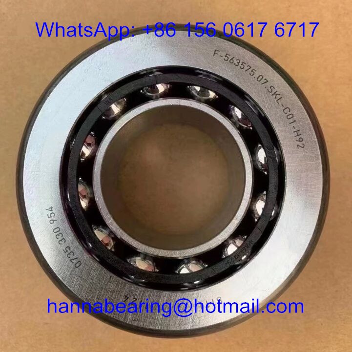 F-563575.SKL-H92 Auto Differential Bearing / Angular Contact Ball Bearing 36.51*81.27*33mm