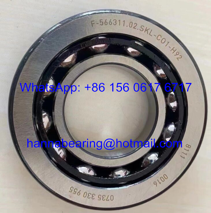F-566311.02.SKL-C01-H92 Auto Differential Bearing / Angular Contact Ball Bearing 30.15x64.25x14.9mm 