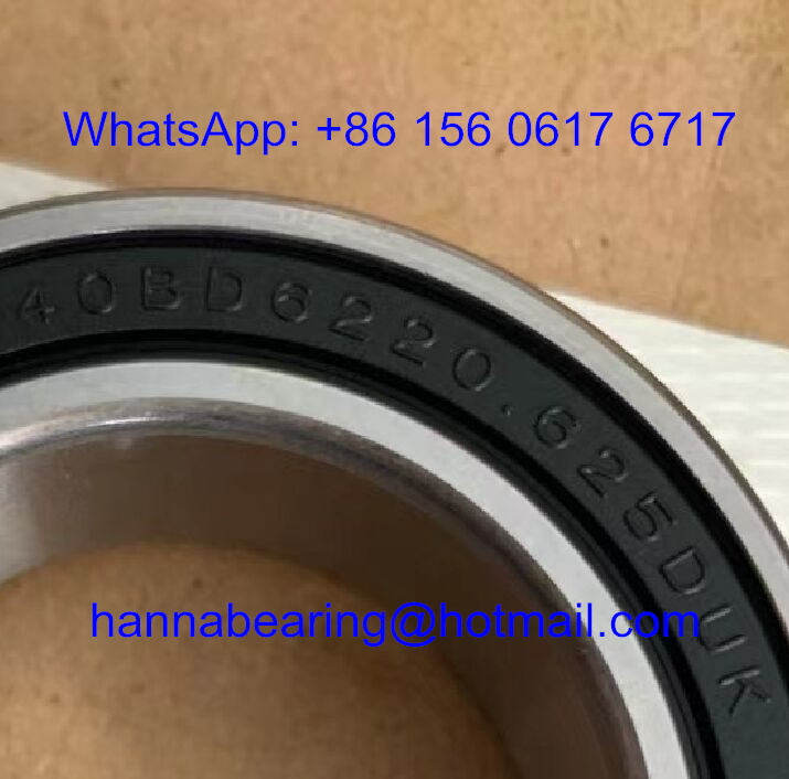 40BD6220.625DUK Auto Bearings / Angular Contact Ball Bearing 40x62x20.625mm